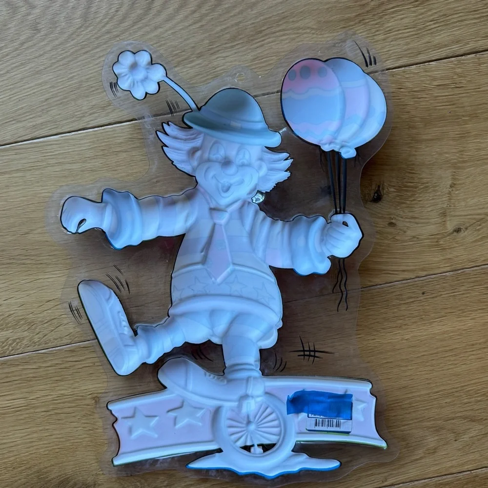 NWT - Unique Circus Clown Fun Parrty Props for hanging | Set of 7 | Multi-Color